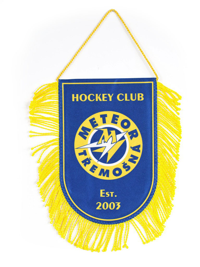 Reklamní vlaječka hokejová klubová