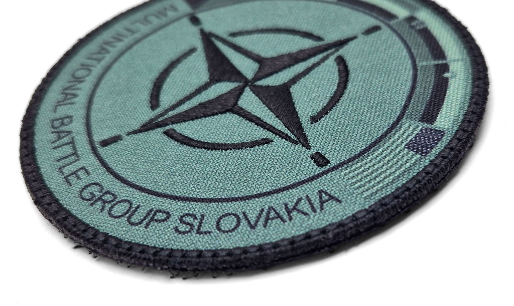 Multinational Battle Group Slovakia polní nášivka